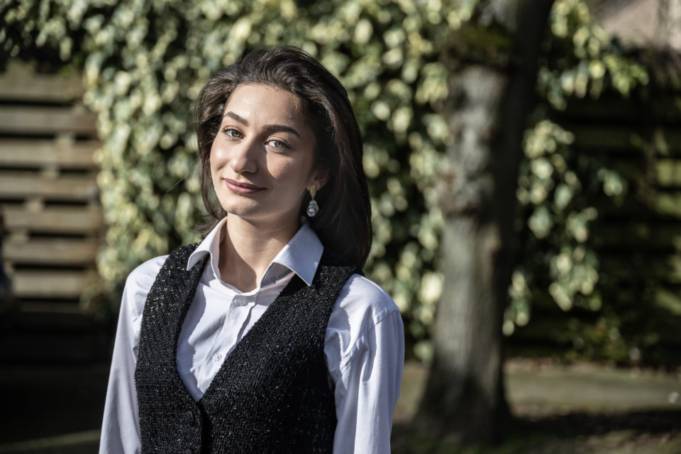 Nisreen Hakrash, student bij Summa_Zakelijke Dienstverlening