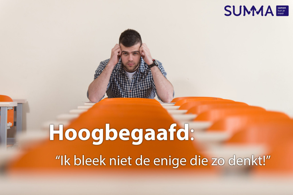 Hoogbegaafdheid: ‘Ik bleek niet de enige die zo denkt!’