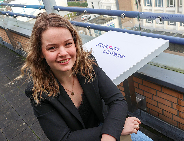 Yvonne overwint tegenslagen en studeert af aan Summa