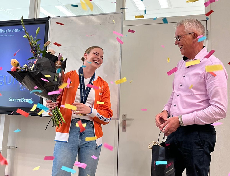 Zwemster Janna van Kooten leeft haar droom