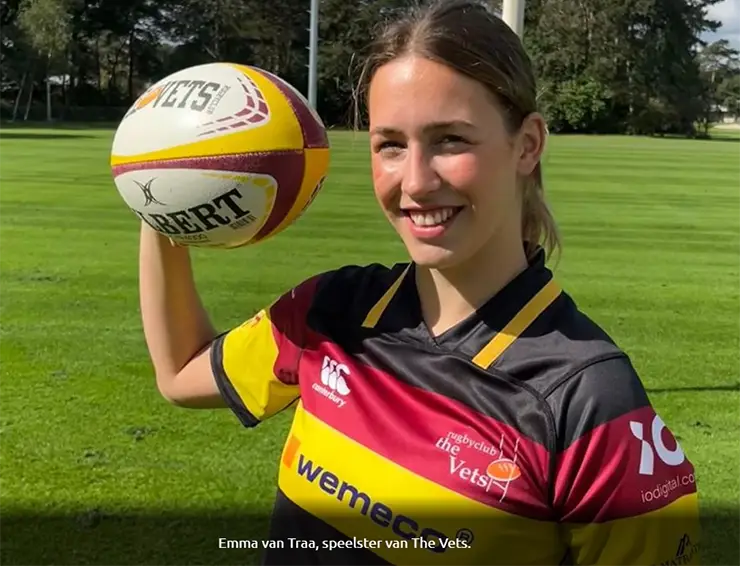 Topsporten en studeren: Emma doet het