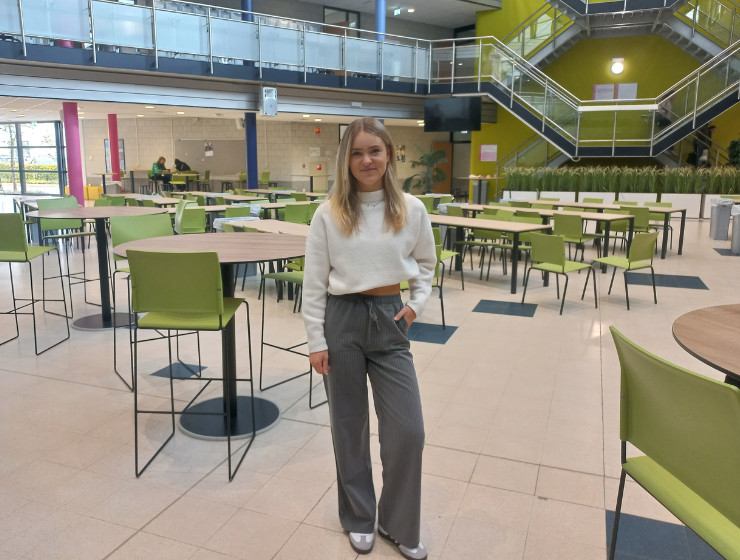 Dankzij de Business Oriëntatieklas zit Fenna nu op haar plek