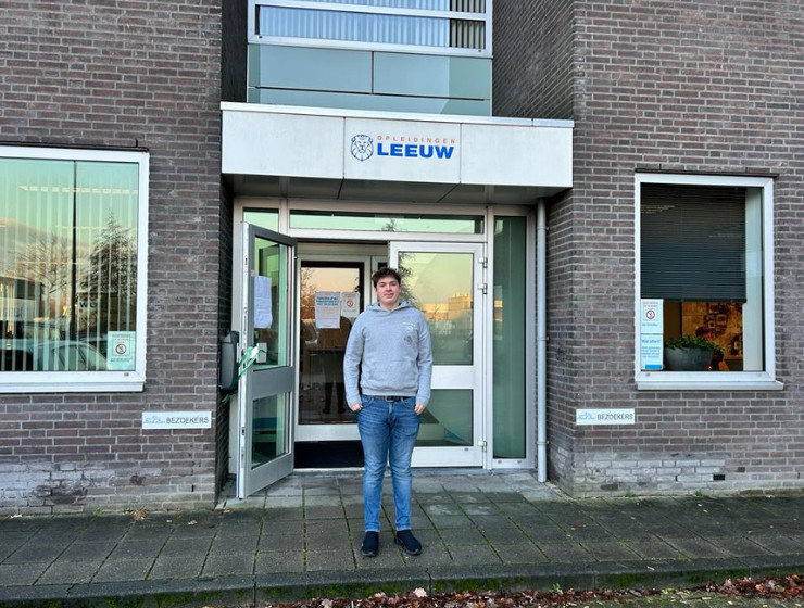 Maik houdt zijn doel voor ogen, zelfs als het tegenzit