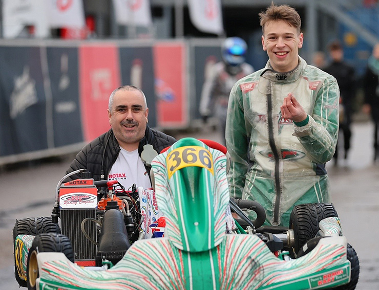Karter Wout Kurstjens weer op topsnelheid