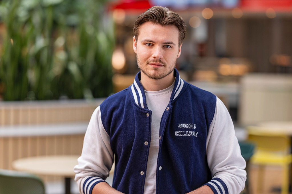 Pablo Schoutens geeft mbo-studenten in Eindhoven een stem