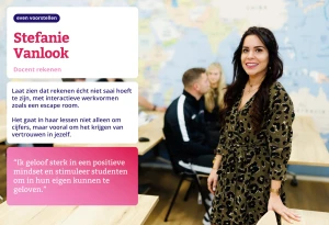 Stefanie, docent rekenen bij Summa Sport