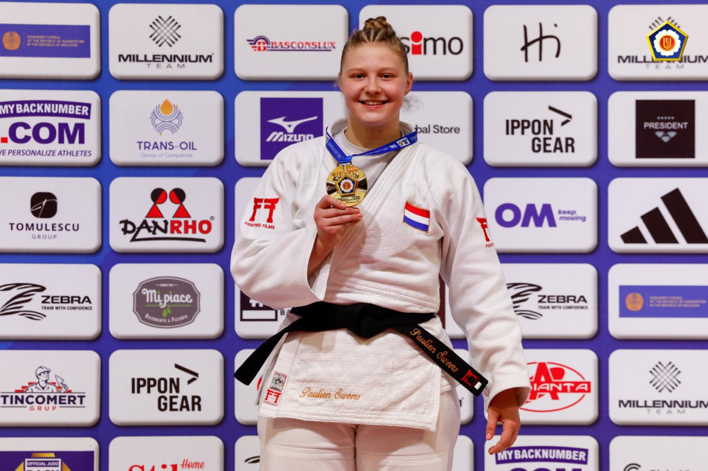 Europese judokampioen Paulien: ‘Bij Summa krijg ik de ruimte voor mijn twee dromen’