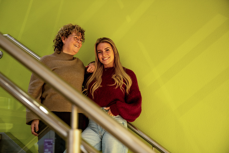 Van student naar collega: Ilse bleef verbonden met Summa en werkt er nu