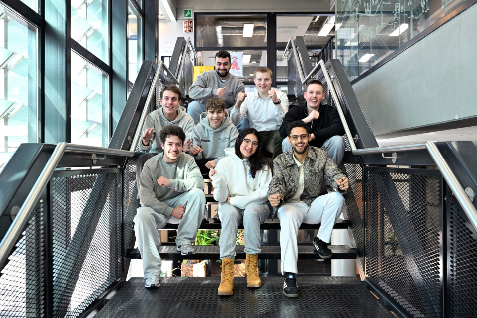 Enkele mbo-studenten die gaan starten met het mhbo-jaar