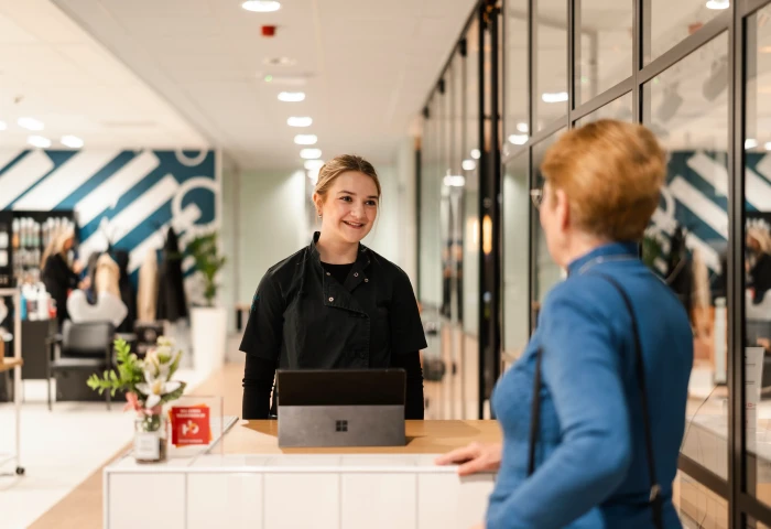 Balie van Summa Beauty & Lifestyle